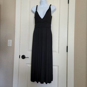 Long Black Casual Dress